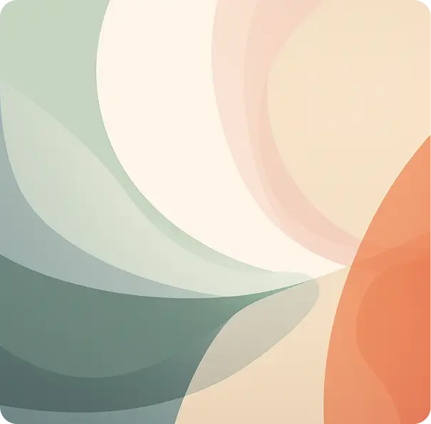 Webpage titled 'From Idea to Reality: The Product Development Explained' featuring navigation menu with Home, About me, Pricing, Pages, and Contact Now links; includes abstract pastel-colored wave background image and sections on Ideation and Market Research.